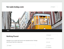 Tablet Screenshot of for-sale-today.com