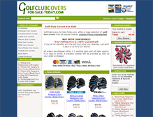 Tablet Screenshot of golfclubcovers.for-sale-today.com